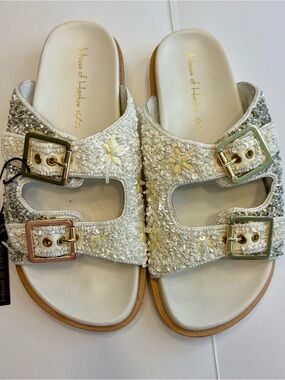 House of Harlow 1960 Embellished/Beaded
Boho sandal/mule - NWT - Size 8